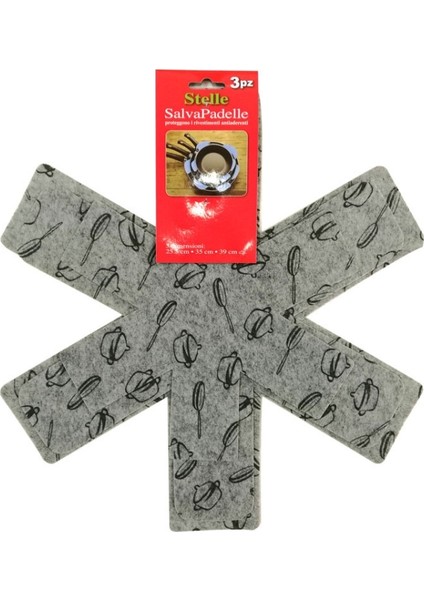 Isı Yalıtımlı Tava Koruyucular 3'lü Set 26+35.5+38CM (Yurt Dışından) fiyatları