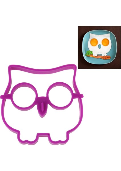 Baykuş Şekli Yumurta Kızartma Halkası Kalıbı (Yurt Dışından)