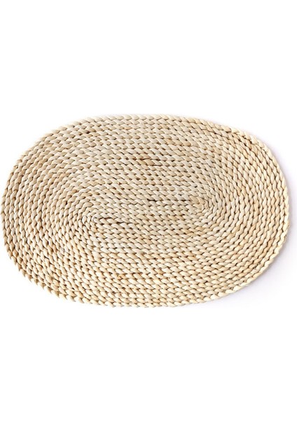 2 Adet Kaymaz Doğal Mısır Dokuma Yalıtımlı Çay Altlığı Oval Servis Altlığı 30X45.5CM (Yurt Dışından) fırsatları