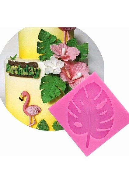 Ağaç Yaprağı Şekli (Pembe) (Yurt Dışından)