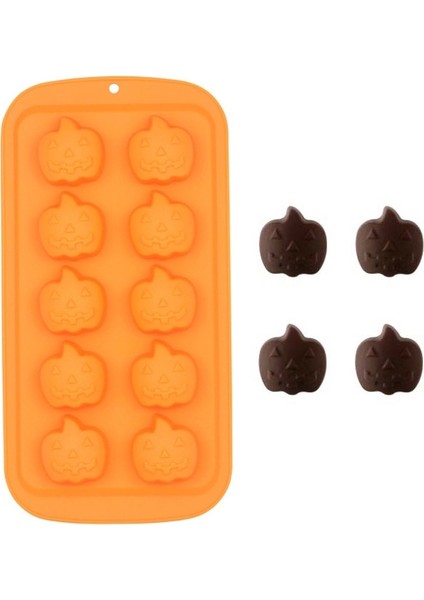 Cadılar Bayramı Pişirme Seti Kabak Kafa Şekli (Yurt Dışından)