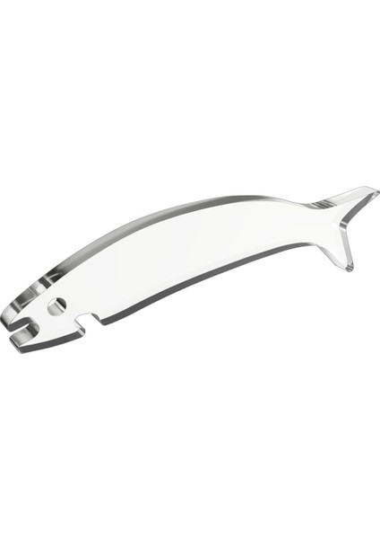 Akrilik Balık Şekilli Fırın Itme Çekme Rafı (Yurt Dışından)