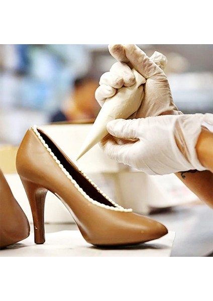 3D Çikolata Kalıp Fondan Kek Bayanlar Yüksek He Kalıp (Yurt Dışından) indirimleri