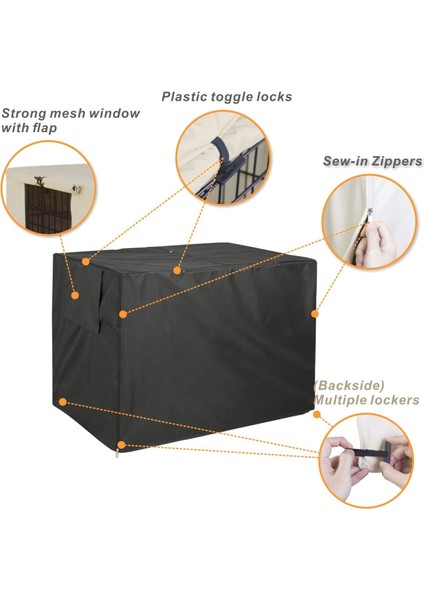 Oxford Kumaş Evcil Hayvan Kafesi Örtüsü Dış Mekan 124.5X79X84CM (Yurt Dışından) modelleri