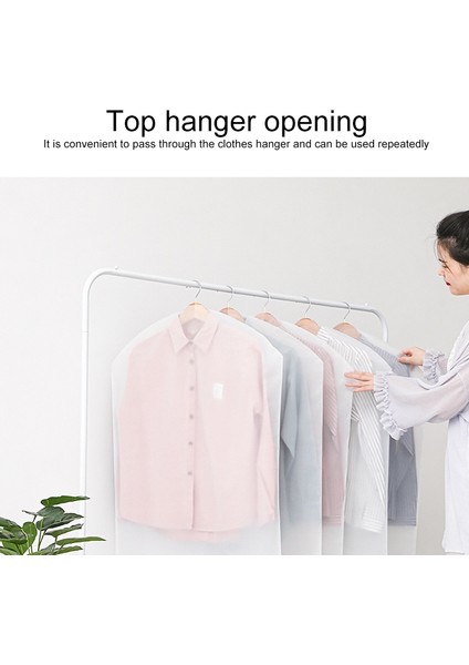 100 Adet Tek Kullanımlık Şeffaf Elbise Toz Torbası Toz Kapağı 60X100CM Pp 4 Tel (Yurt Dışından) fırsatları