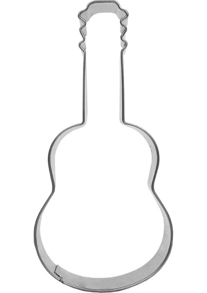 5 Adet Gitar Şekli Pişirme Bisküvi Kalıbı (Yurt Dışından) fiyatları