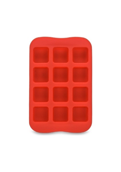 Silikon Çikolata Kalıp Tepsisi Yaratıcı Geometri Şekilli Buz Küpü Kek Dekorasyon Kalıp Kare (Yurt Dışından)