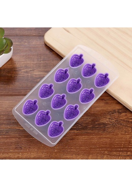 Üzüm Şekilli Silikon Buz Küpü Tepsisi / Buz Kalıbı Rastgele Renk (Yurt Dışından)