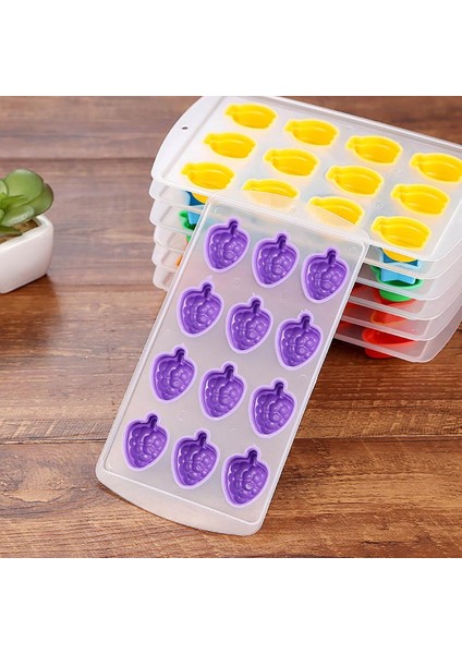 Üzüm Şekilli Silikon Buz Küpü Tepsisi / Buz Kalıbı Rastgele Renk (Yurt Dışından) modelleri