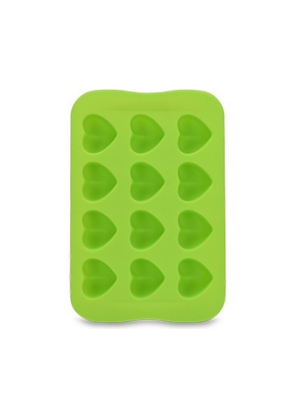 Silikon Çikolata Kalıp Tepsisi Yaratıcı Geometri Şekilli Buz Küpü Kek Dekorasyon Kalıp Kalp (Yurt Dışından) fırsatları