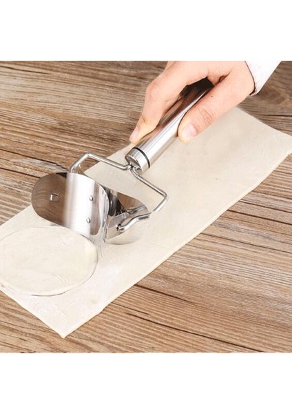 Dumpling Maker Hamur Kesici Dumpling Kalıbı 8.3 Köfte Yuvarlak Bıçak (Yurt Dışından) fırsatları