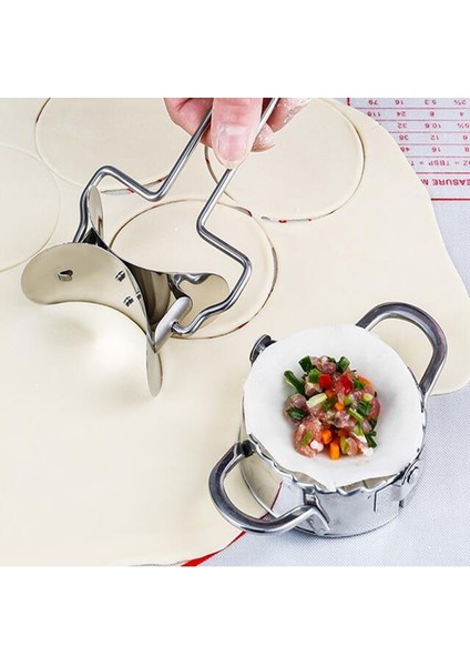 Dumpling Maker Hamur Kesici Dumpling Kalıbı 8.3 Köfte Yuvarlak Bıçak (Yurt Dışından) indirimleri