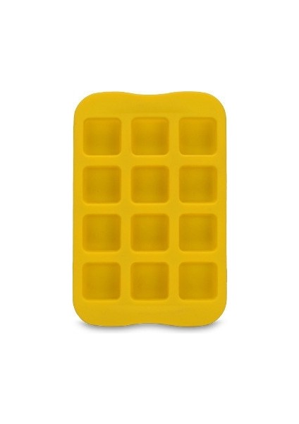 Silikon Çikolata Kalıp Tepsisi Yaratıcı Geometri Şekilli Buz Küpü Kek Dekorasyon Kalıp Kare (Yurt Dışından)