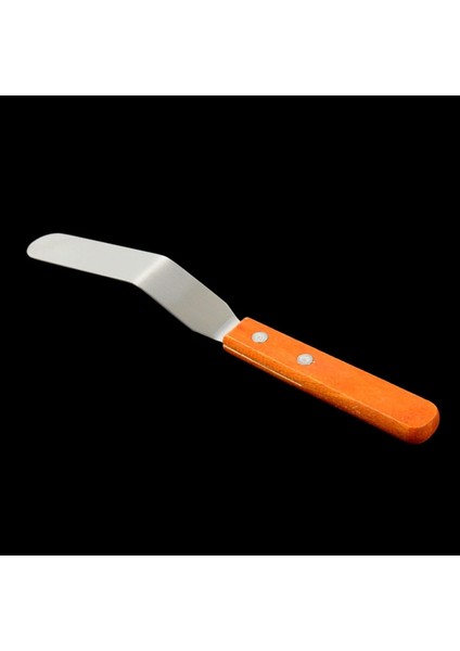 15CM Paslanmaz Ste Krem Spatula 4 Inç Çiçek Kazıyıcı (Yurt Dışından)