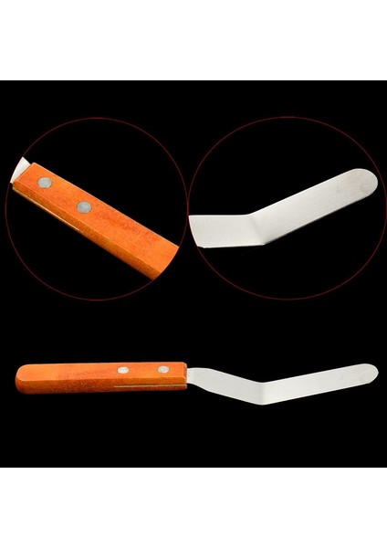 15CM Paslanmaz Ste Krem Spatula 4 Inç Çiçek Kazıyıcı (Yurt Dışından) modelleri