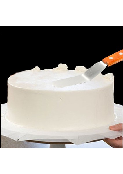 15CM Paslanmaz Ste Krem Spatula 4 Inç Çiçek Kazıyıcı (Yurt Dışından) fırsatları