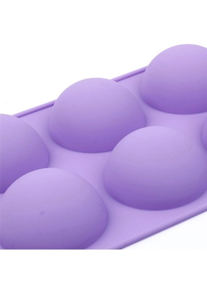 2 Parça 6 Hatta Küçük Yarım Dairesel Silikon Kek Kalıbı (Yurt Dışından) modelleri