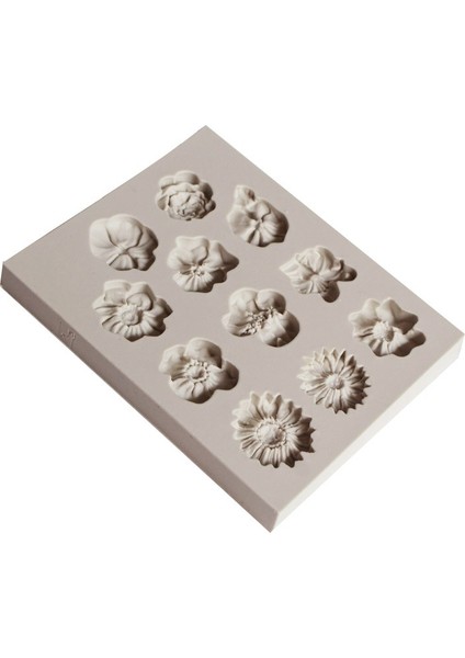 Ay Çiçeği Şekli (Gri) (Yurt Dışından)