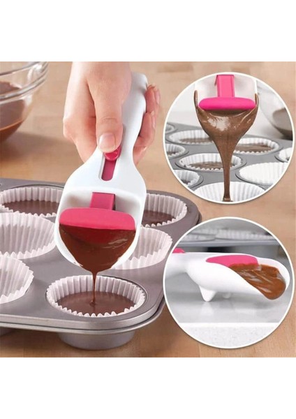 Cupcake Kaşığı Çikolata Sosu Ölçü Kaşığı (Yurt Dışından) indirimleri