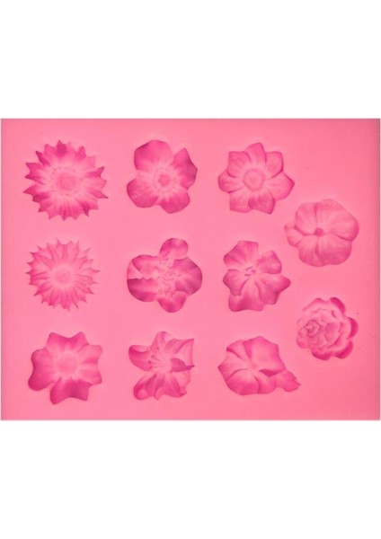 Ay Çiçeği Şekli (Pembe) (Yurt Dışından)