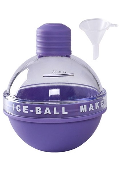 2pcs Ampul Buz Topu Silikon Kalıp Hunili + Lavanta Morlu (Yurt Dışından)