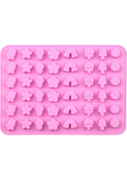 48'li Doğa Nesneleri Silikon Fondan Kalıp 48 Izgaralı Doğa Nesneleri (Yurt Dışından)