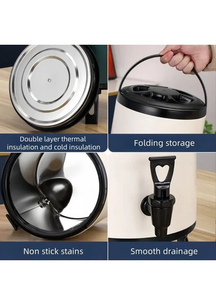 6 Litre Paslanmaz Çelik Isı Koruma Namu Sıcak Içeceklerin Isı Yalıtımı Için Uygun. (Yurt Dışından) indirimleri