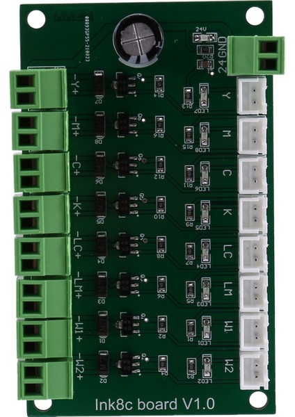 24V Mürekkep Püskürtmeli Yazıcı Mürekkep Besleme Kartı Uv Makinesi / Adaptörü (Yurt Dışından)