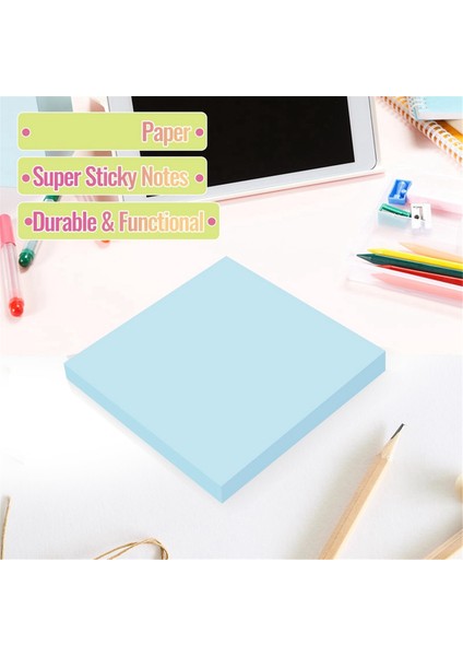 Süper Yapışkan Notlar, 3x3 Inç, 12 Ped, Morandi Renkleri, Toplu Paket, Üstün Yapışkanlık, Çevre Dostu, Taşınabilir, Mükemmel (Yurt Dışından) fırsatları
