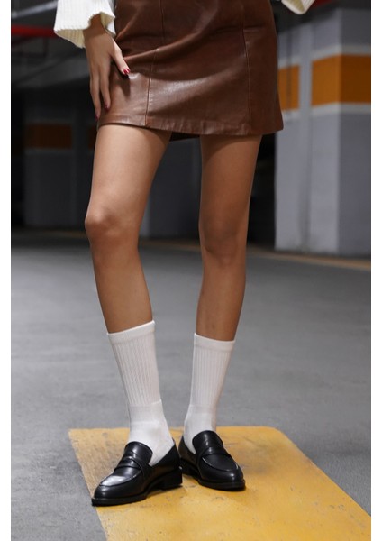 Kadın Loafer Makosen Günlük Ayakkabı Mendi Siyah fiyatları