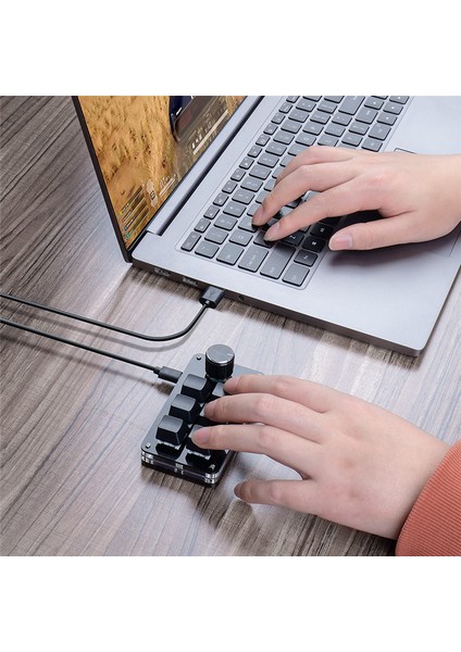 Programlama Makro Özel Düğme Klavye 6 Tuşlu Kopyala Yapıştır Mini Düğme Photoshop Oyun Tuş Takımı, Rgb Kablolu (Yurt Dışından) fırsatları