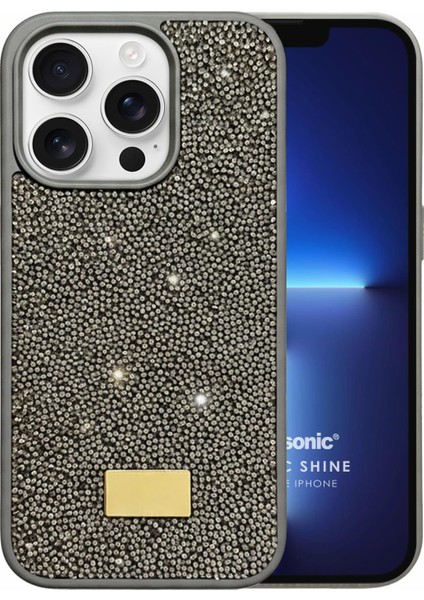 Apple iPhone 13 Pro Max Kılıf Cosmic Shine Koyu Gri