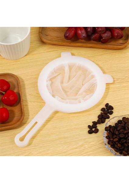 2 Adet Meyve Suyu Süzgeç Plastik Naylon Gıda Süzgeci Yoğurt Örgü Süzgeç, Mutfak Meyve Suyunun Tutacağı 100/400 Örgü (Yurt Dışından) fırsatları