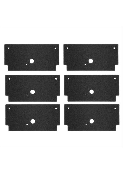 Bosch 12022801 Için 6 Adet Kurutma Makinesi Sünger Filtre Matı Constructa CWK3R200/02 Siemens WQ33G2C90/01 Kurutma Makinesi Filtre Parçası (Yurt Dışından)
