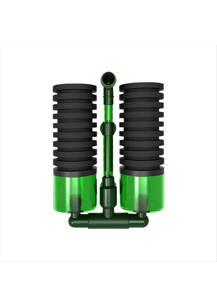 S Çift Kafa Filtre Akvaryumu Balıktank Sünger Su Filtre Hava Pompası Balık Tankı Temizleme Filtresi Akvaryum Aksesuar (Yurt Dışından)