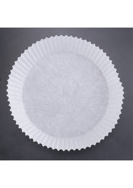 100 Adet Hava Fritöz Parşömen Kağıt Gömlekleri Yapışmaz Tek Kullanımlık Gömlekler Sepeti Deliksiz Yuvarlak Parşömen Kağıdı (Beyaz) (Yurt Dışından) fiyatları