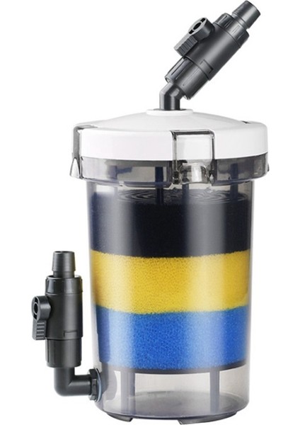 Akvaryum Filtresi Ultra Şartı Dış Akvaryum Filtresi Kovası LW-603 Akvaryum Filtre Ekipmanı Ön Çim Tankı Sessiz Harici Namlu (Yurt Dışından)
