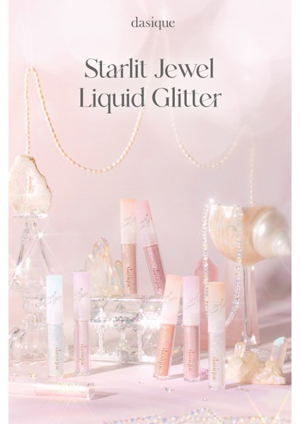 Inci Işıltılı Likit Glitter Dasıque Starlit Jewel Liquid Glitter (#03 Purple Sparkling)