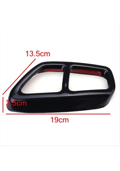 Bmw 5 Serisi G30 G31 2017-2022 Tail Pippe Trim Frame Araç Dış Modifikasyon Bmw Için Arka Çift Egzoz Borusu Kapak Trims (Yurt Dışından) indirimleri