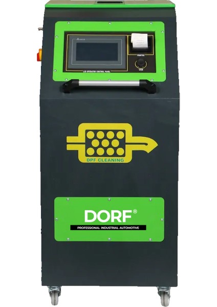 Dizel Partikül Temizleme Makinesi Dpf Temizleme Cihazı Yazıcılı Ekranlı Profesyonel