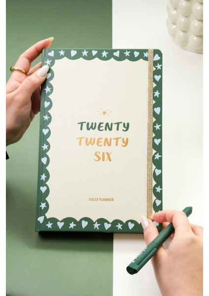 2026 Yılı Günlük Ajanda 16X24 cm - 12 Aylık fiyatları