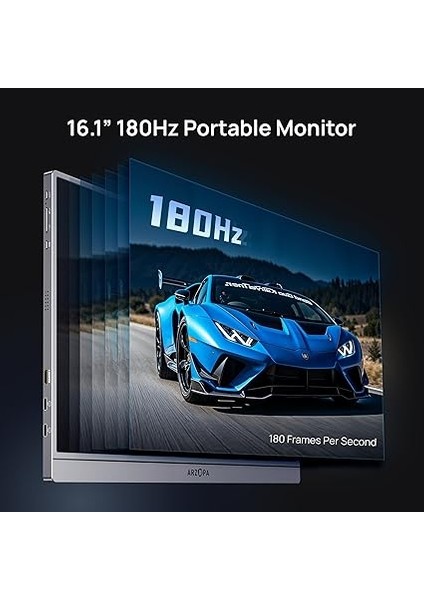 Z3FC 16.1 Inç 180Hz 9ms 2k Qhd IPS Taşınabilir Monitör fırsatları
