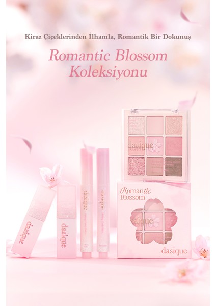Mat ve Işıltılı Renk Seçenekleri Sunan Far Paleti Dasıque Shadow Palette (#romantic Blossom)