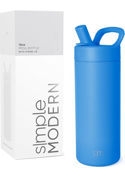，，çocuklar Için Hasır Kapaklı Su Şişesi Paslanmaz Çelik Yalıtımlı Bardak Kızlar, Okul ve Spor Için Yeniden Kullanılabilir Sızdırmaz ve Bpa Içermez 16 Oz (Yurt Dışından) fiyatları