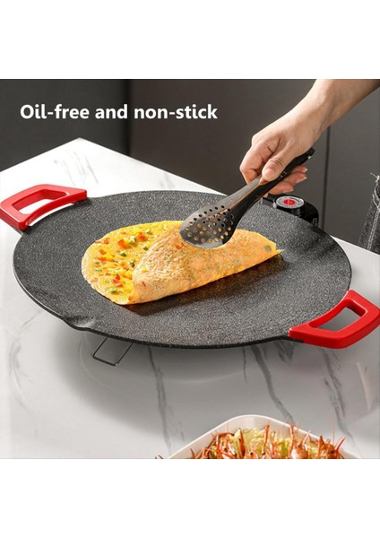 Elektrikli Izgara - Dumansız Elektrikli Barbekü Izgarası, Pişirme Tepsileri, Yapışmaz Pişirme Izgarası Tavası, Krep Yapıcı, Ab Fişi (Yurt Dışından) fiyatları