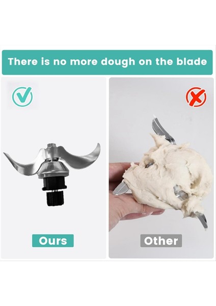 Vorwerk Thermomix Tm3 Mutfak Robotu Aksesuarları Için Blender Yedek Parçaları Paslanmaz Çelik Hamur Bıçağı Başlığı (Yurt Dışından) modelleri