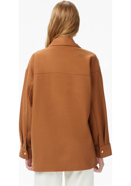 Kadın Kahverengi Regular Fit Gömlek 47W507T.2DB fiyatları