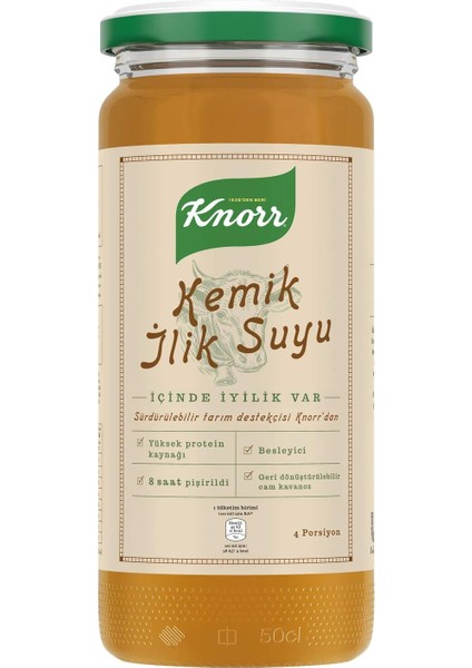 Kemik Ilik Suyu 4 Porsiyon 480 ml modelleri
