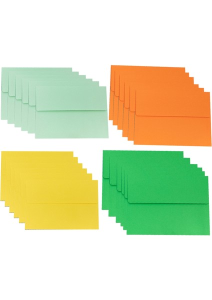 Havuzda 5,3 x 7,3 Inç Kartlar Için 80PC Davetiye Zarfları, Yazdırılabilir Davetiyeler, Peel ve Pres Mühürlü (Yurt Dışından)