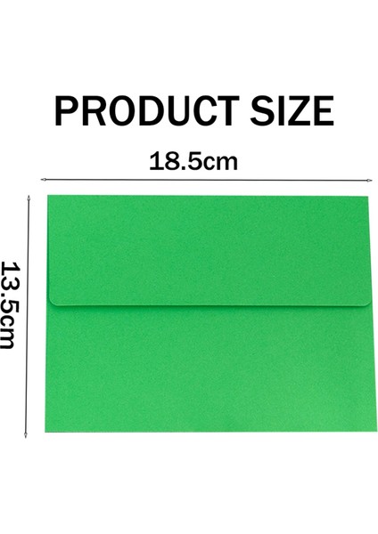 Havuzda 5,3 x 7,3 Inç Kartlar Için 80PC Davetiye Zarfları, Yazdırılabilir Davetiyeler, Peel ve Pres Mühürlü (Yurt Dışından) indirimleri